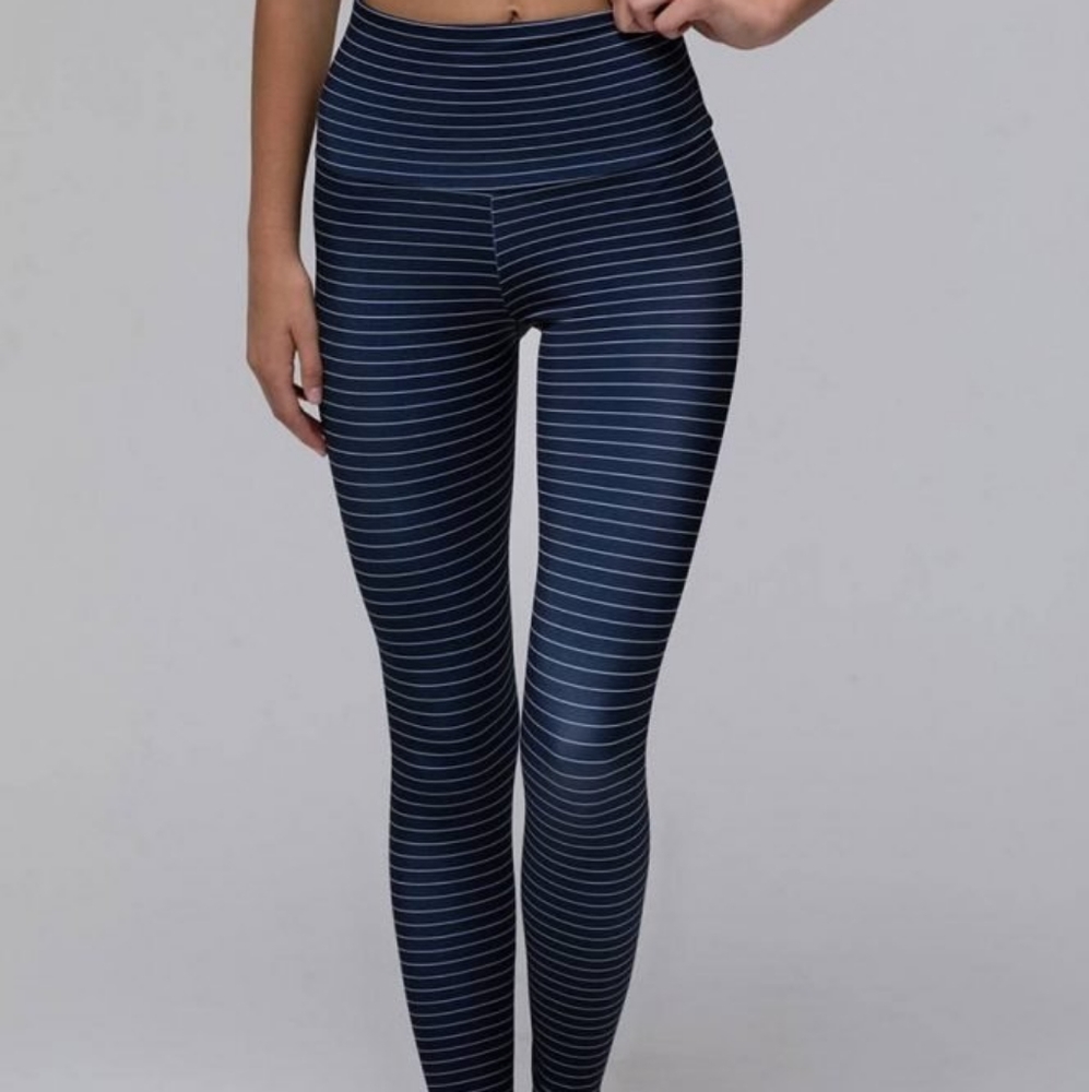 STRP High Rise Basic Midi Leggings 2029 M/L NWT